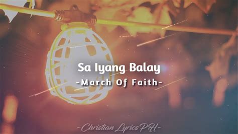 iyot sa balay|SA IYANG BALAY lyrics video.